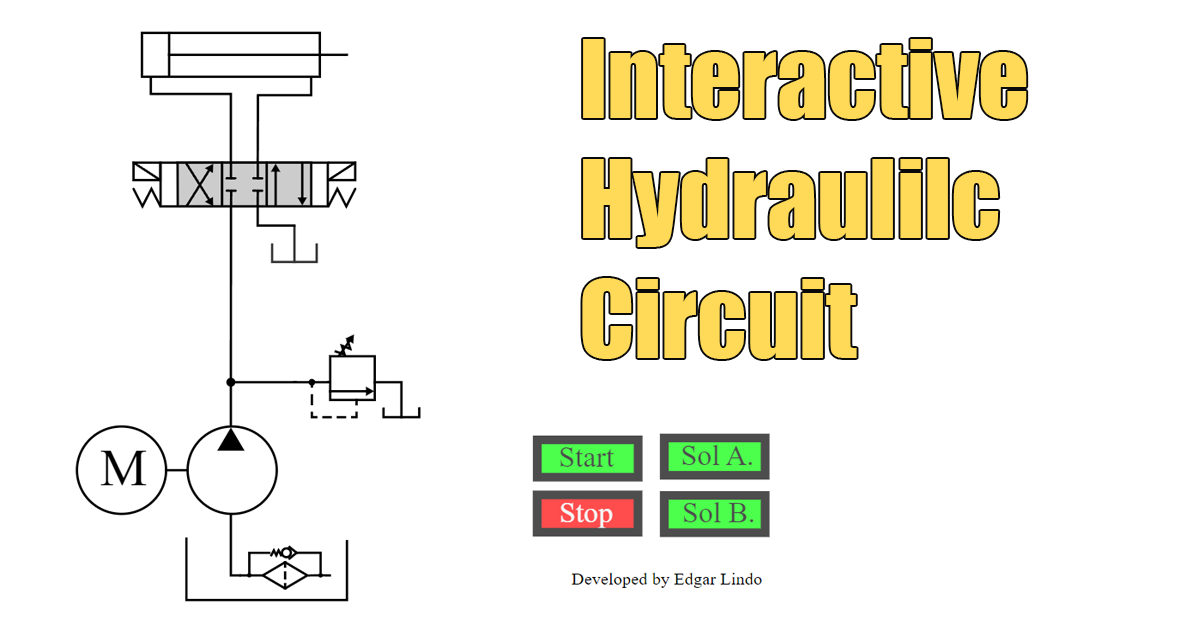 TU | Interactive hydraulic animation